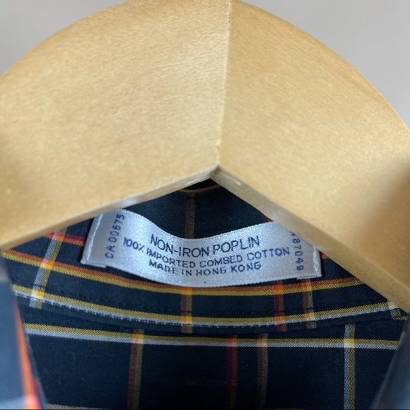 Enro Men’s Size Medium Non-Iron Poplin 100% Combed Cotton Dress Shirt Funky - Picture 7 of 12